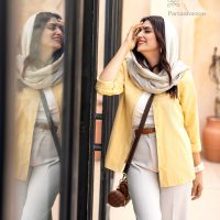 شومیز نسیم زرد