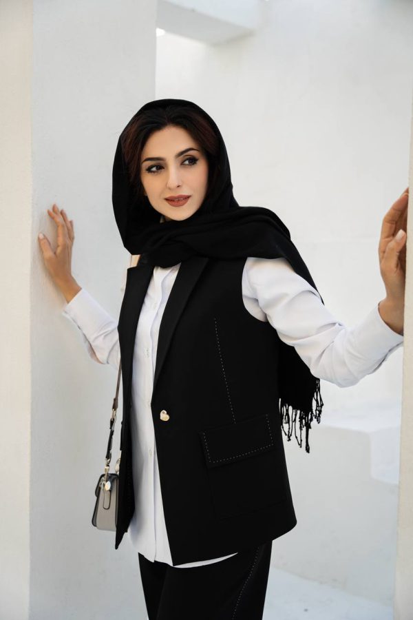 شومیز سپیدارمزون پرتن