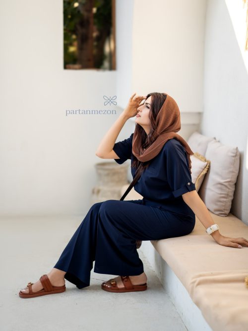شومیز و شلوار سورمه