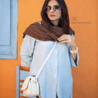شومیز آسمان از مزون پرتن