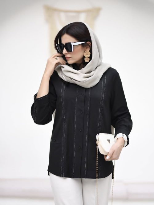 شومیز لینن کوک دوزی